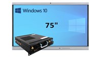 Интерактивная панель 75" (встроенный ПК, Win10, Intel i5) 761